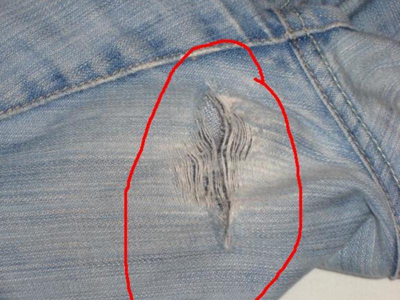 Image - DIY jeans repair without a sewing machine