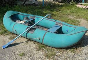 Image - DIY repair of an inflatable rubber boat