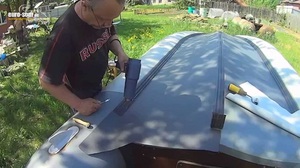 Image - DIY repair of an inflatable rubber boat