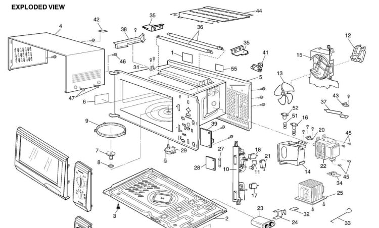 Image - DIY microwave oven repair MV 4342
