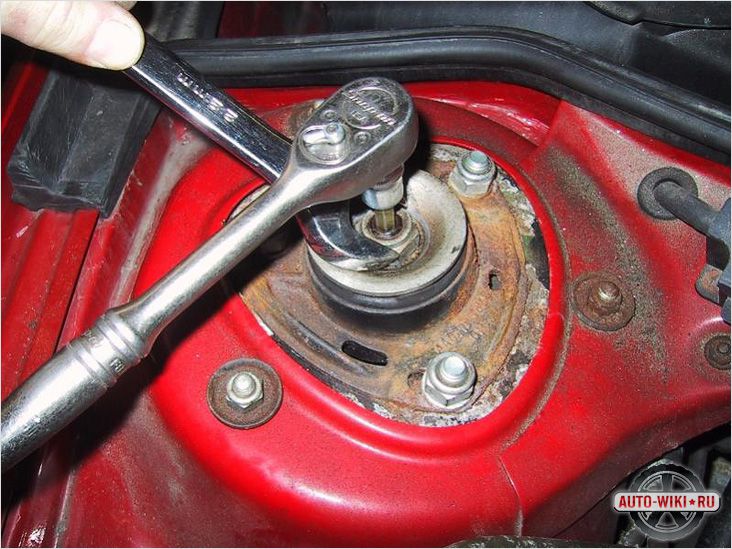 Image - DIY repair of the front shock absorber strut