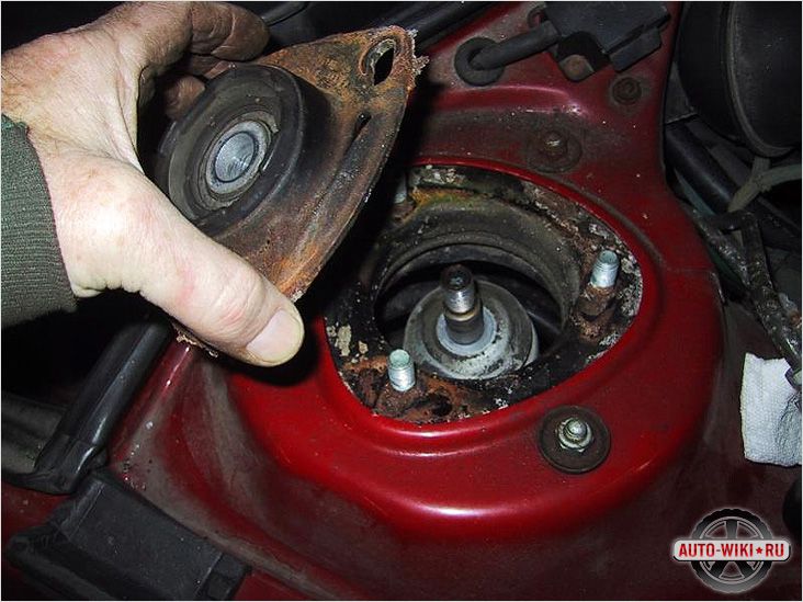 Image - DIY repair of the front shock absorber strut