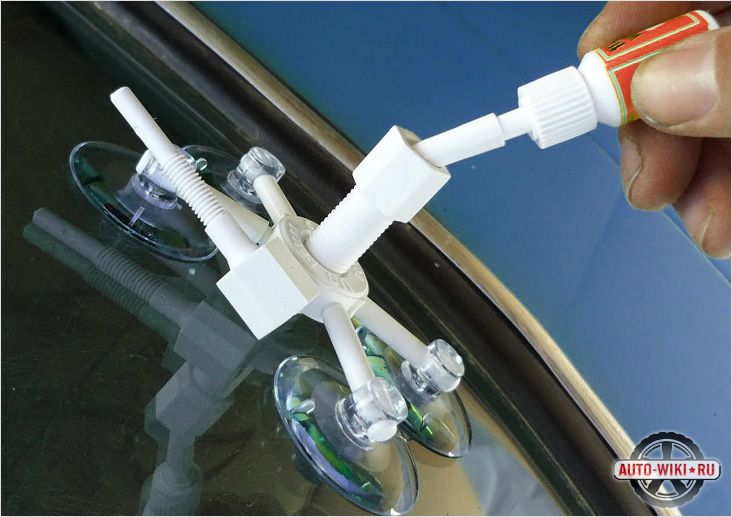 Image - DIY repair of chipped and cracked windshields