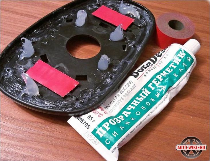 Image - DIY car mirror repair