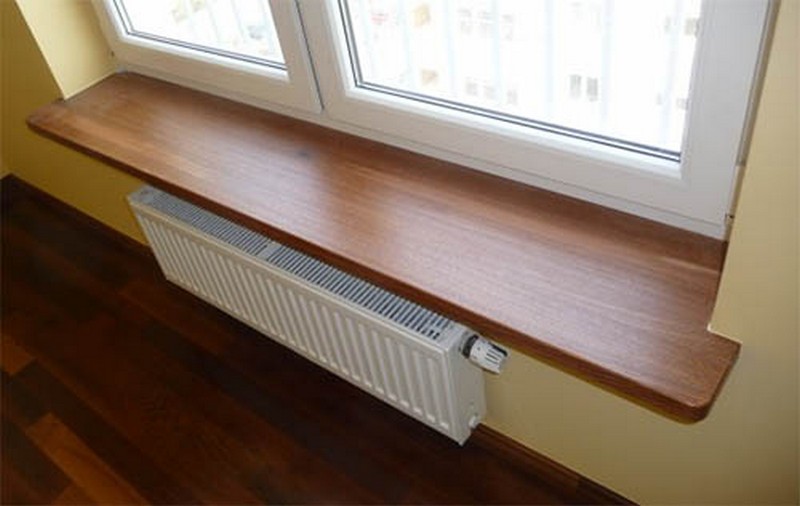 Image - DIY repair of an old wooden window sill
