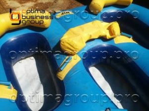 Image - DIY repair of an inflatable trampoline on a seam