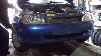 Image - DIY repair of the front bumper on Kalina