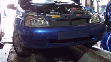 Image - DIY repair of the front bumper on Kalina