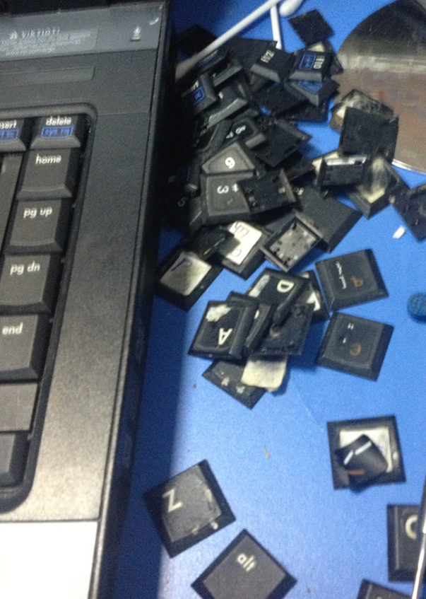 Image - DIY keyboard repair from laptop