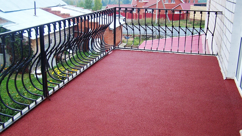Image - DIY repair of an open balcony