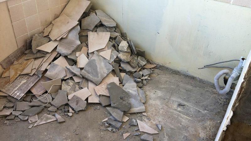 Image - DIY bathroom floor repair