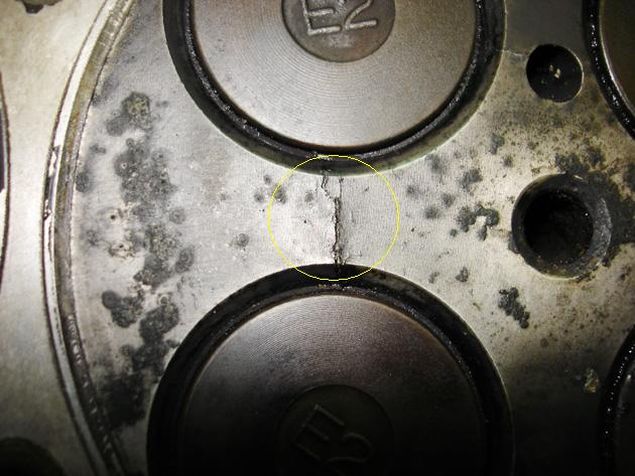 Image - DIY repair of a cylinder head crack