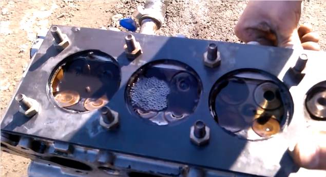 Image - DIY repair of a cylinder head crack