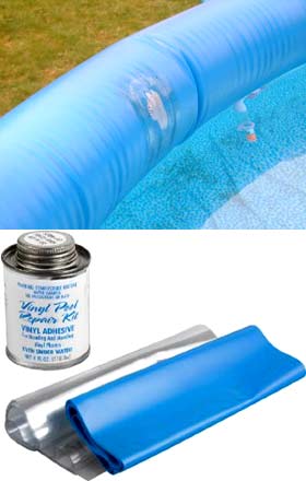 Image - DIY repair of an inflatable circle