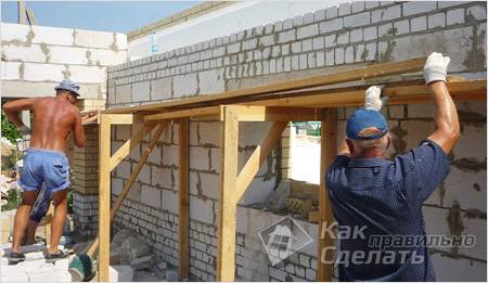 Image - Do-it-yourself scaffolding for apartment renovation