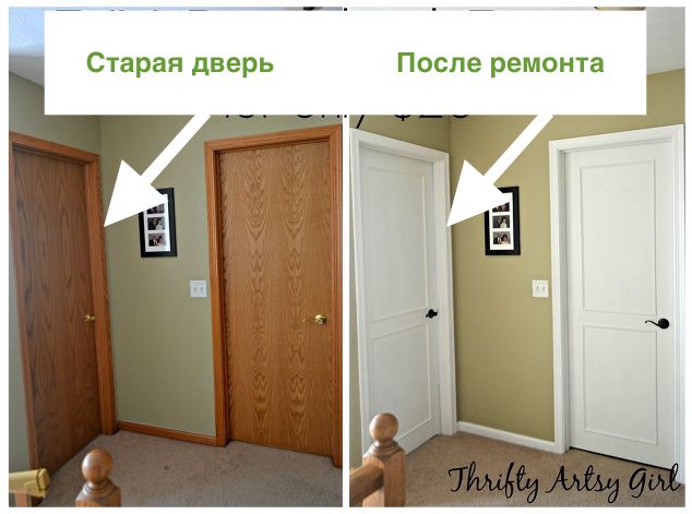 Image - Old doors do-it-yourself interior renovation