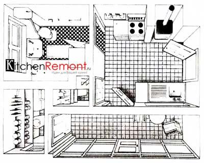 Obrázek - Jak provést renovaci kuchyně vlastníma rukama v Chruščově