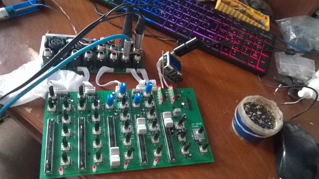 Image - DIY mixing console repair