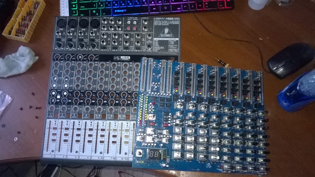 Image - DIY mixing console repair