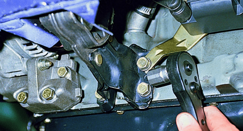 Image - DIY repair of the engine mount with a sealant