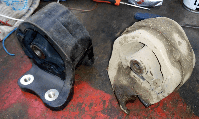 Image - DIY repair of the engine mount with a sealant