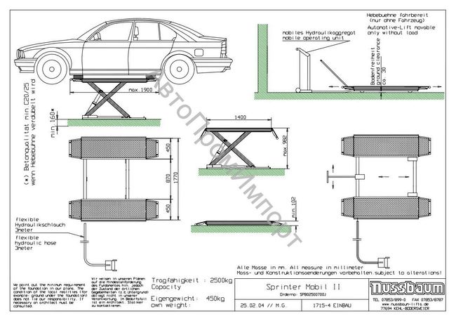 Image - DIY car repair lift