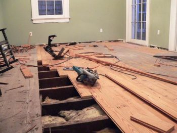 Image - DIY wooden house floor repair