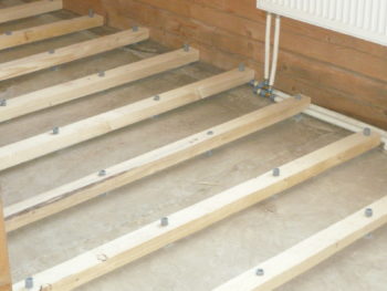 Image - DIY wooden house floor repair