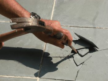 Image - DIY repair of tiles on the floor