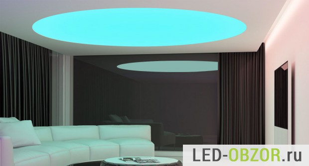 Image - DIY suspended ceiling repair and decoration with LEDs