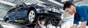 Image - Do-it-yourself steering rack repair on a Mercedes e211