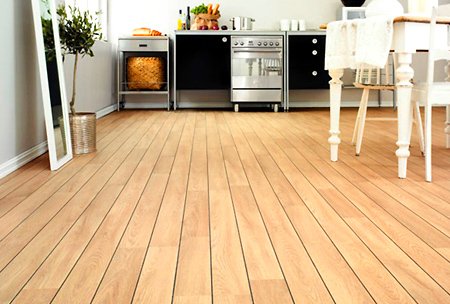 Image - Do-it-yourself wooden floor repair in the kitchen