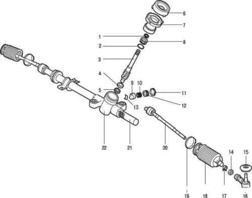 Obrázek - DIY oprava hřebenu řízení Hyundai Getz