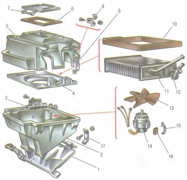 Image - DIY VAZ 2106 heater tap repair