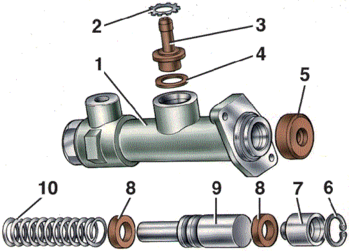 Image - Clutch slave cylinder VAZ 2107 DIY repair