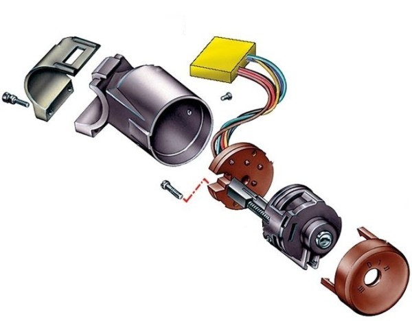 Image - DIY repair of the ignition lock VAZ 2109