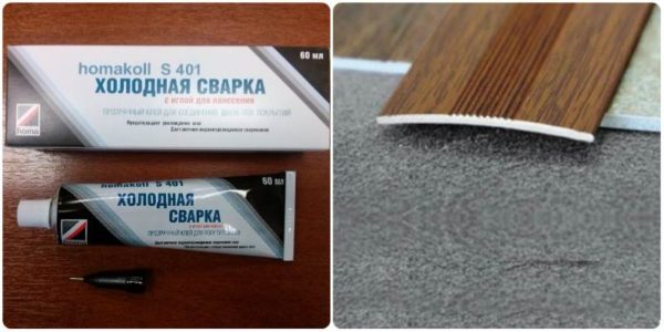 Image - DIY repair of linoleum joints