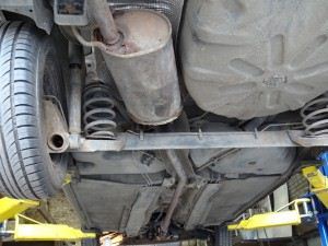 Image - Daewoo Nexia DIY muffler repair