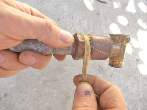 Image - Do-it-yourself plumbing repair in a private house