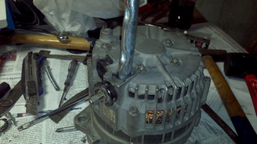 Image - Nissan Tiida DIY generator repair