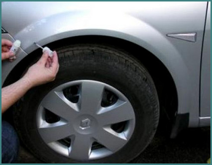 Image - Do-it-yourself repair of chips on a car body photo report
