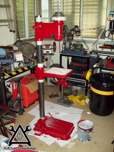 Image - Do-it-yourself repair of a 2n125 drilling machine