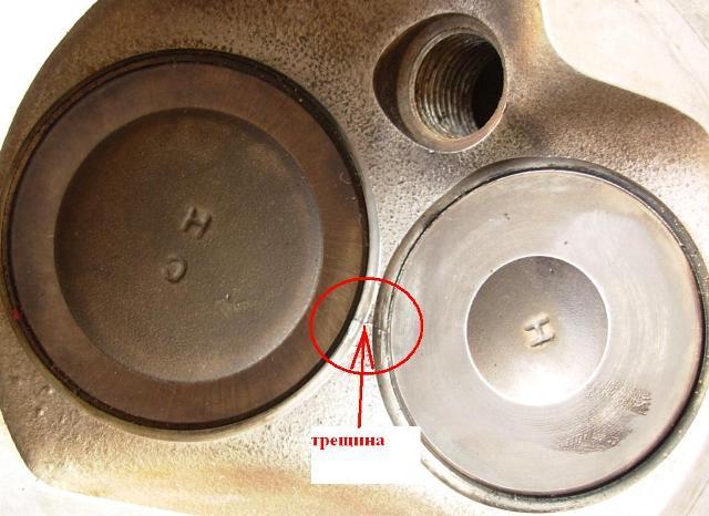 Image - DIY repair of a cylinder head crack