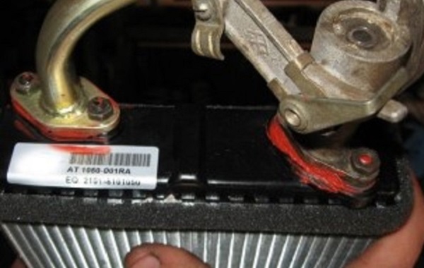Image - DIY repair of a vaz 2107 stove radiator