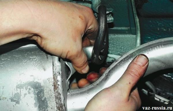 Image - Do-it-yourself muffler repair on a VAZ 21099