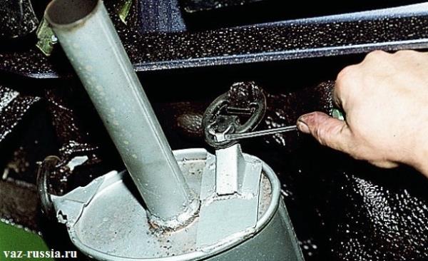 Image - Do-it-yourself muffler repair on a VAZ 21099
