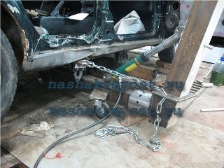 Image - DIY car body repair stand