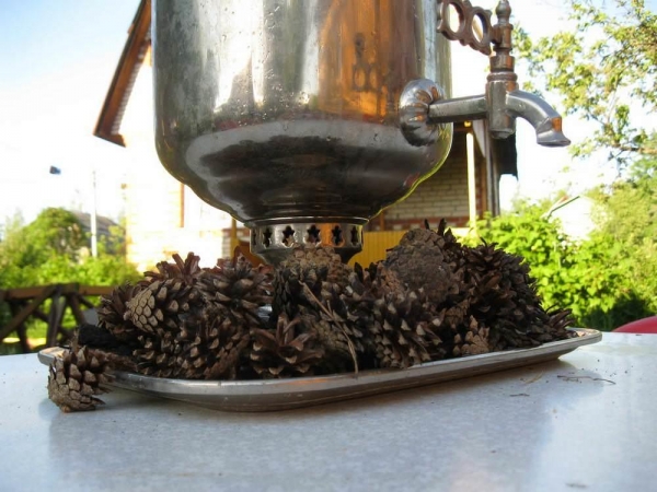 Image - DIY wood-fired samovar repair