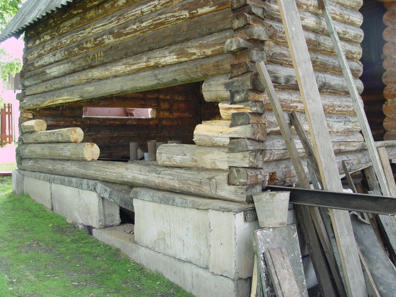 Image - DIY log bath repair