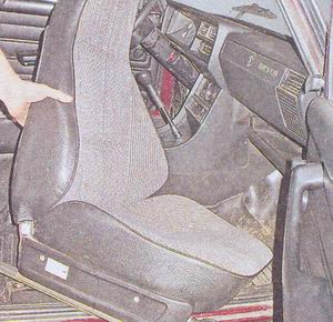 Image - Front seat vaz 2107 DIY repair